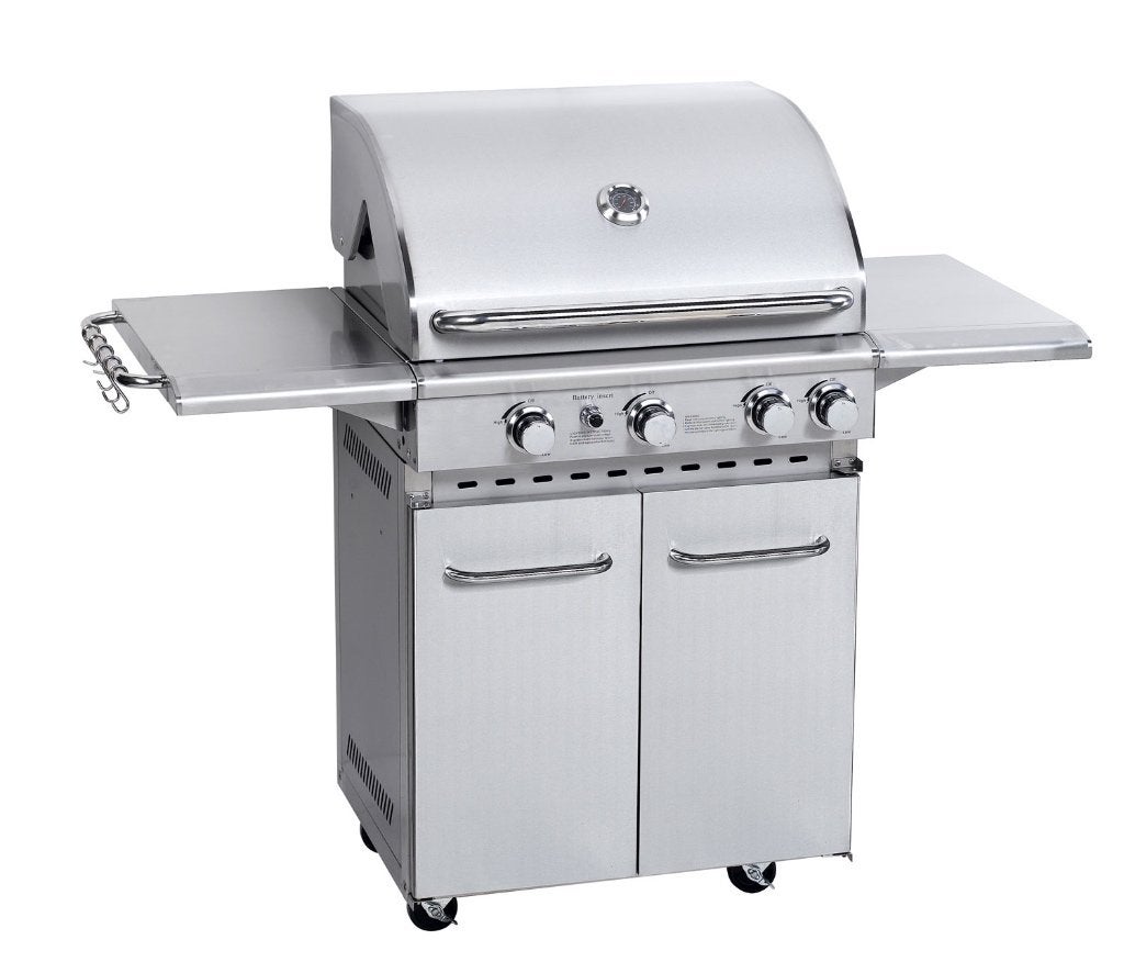 gas barbecue, aardgas, RVS aardgas BBQ, Ophalen, Nieuw, Onbekend