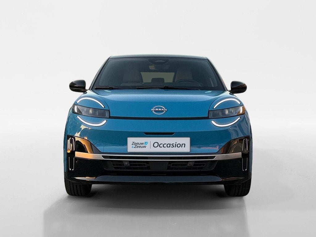 Nissan Micra EVOLVE 52 kWh | DEMO | Stoel en Stuur Verwarmin, Auto's, Nissan, 12 maanden, Stof, Blauw, Origineel Nederlands