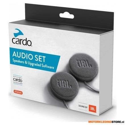 Cardo Speakers JBL HD Set 45mm, Zwart, Motoren, Ophalen of Verzenden, Nieuw met kaartje