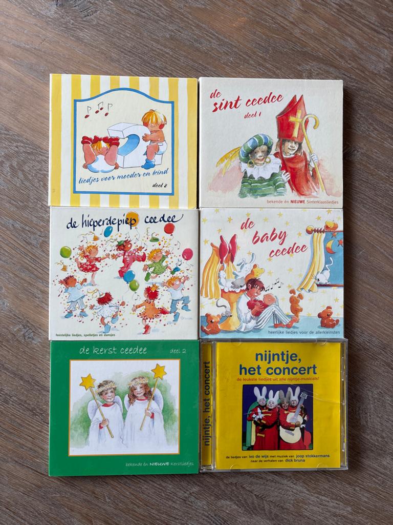 Diverse Kinder CD's: Sinterklaas, Kerst, Nijntje & Meer, Cd's en Dvd's, Gebruikt, Boxset, Tot 2 jaar, Ophalen of Verzenden