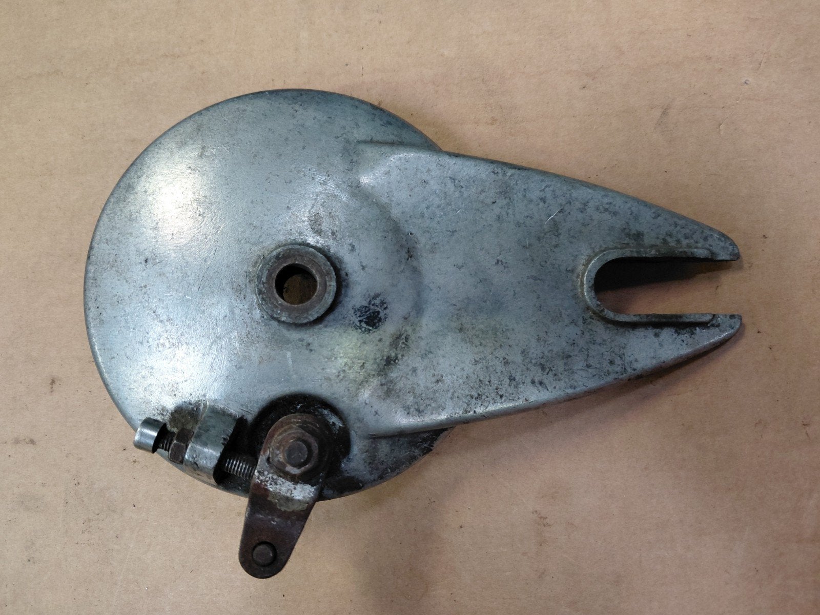 Remankerplaat Zündapp Roller R50 / RS50, Ophalen of Verzenden, Gebruikt, Overige typen