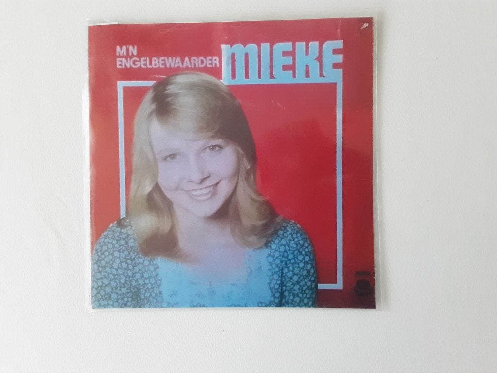 Mieke engelbewaarder 1976, 7 inch, Ophalen of Verzenden, Zo goed als nieuw, Beschermende buitenhoes