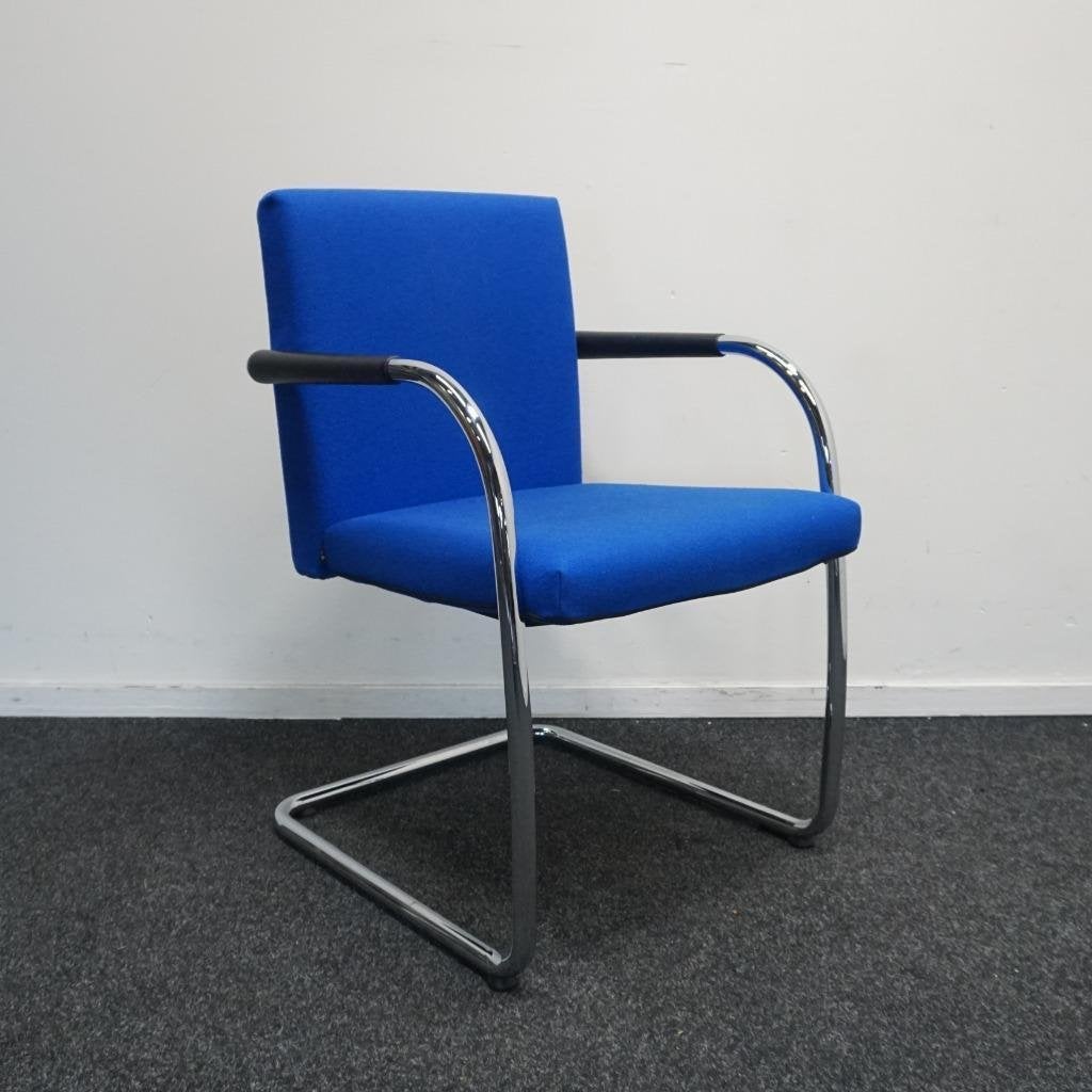 Vitra Visasoft Design Vergaderstoelen, Eetkamerstoel | Blauw, Gebruikt, -, Blauw, -