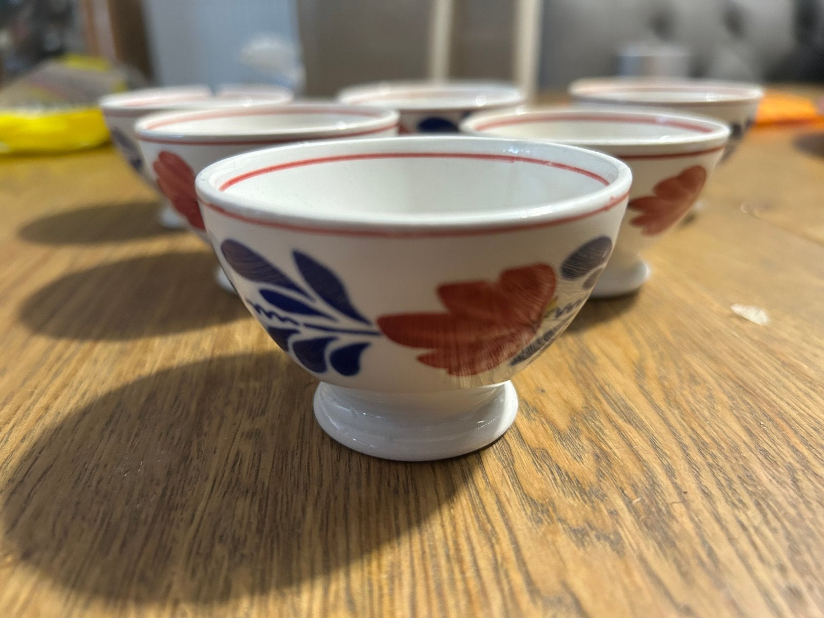 🌸 6xBoerenbont Mini Kommetjes( Kleinste Model 7cm) 🌸, Ophalen of Verzenden