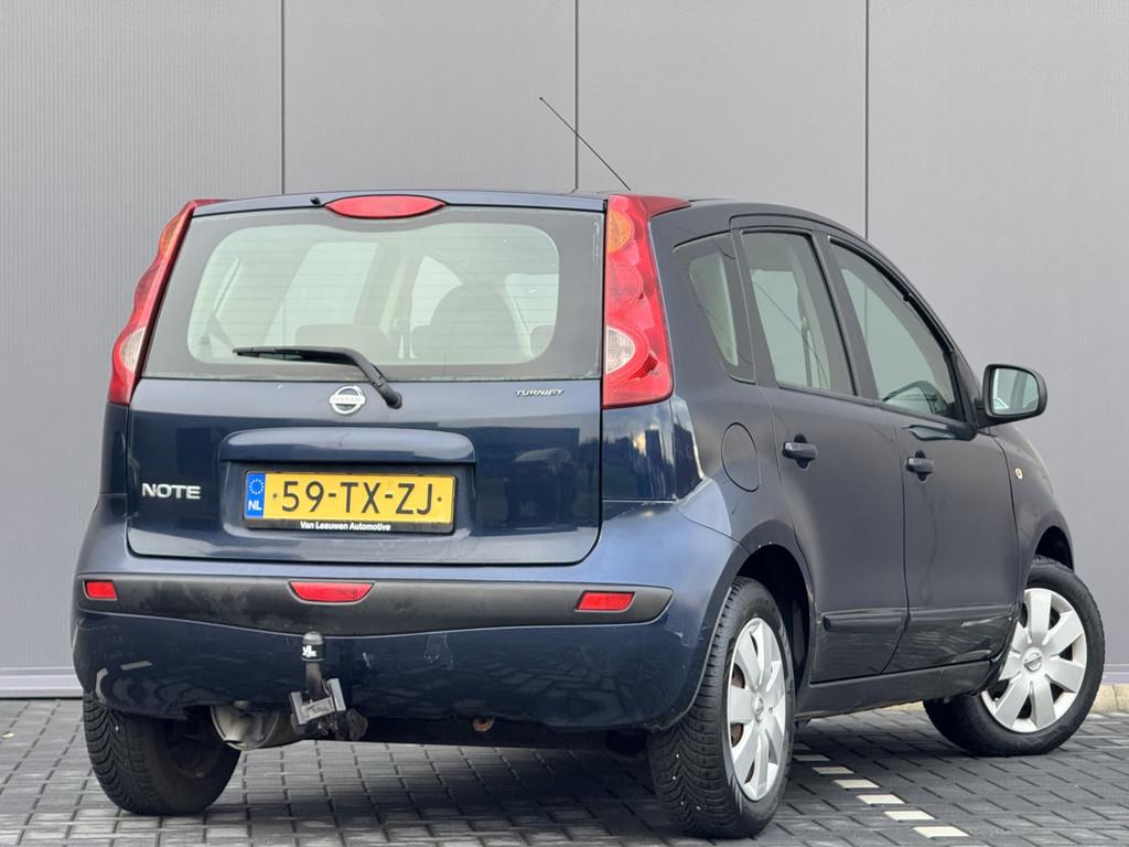 Nissan Note 1.4 First Note, Stof, Zwart, 4 cilinders, Blauw