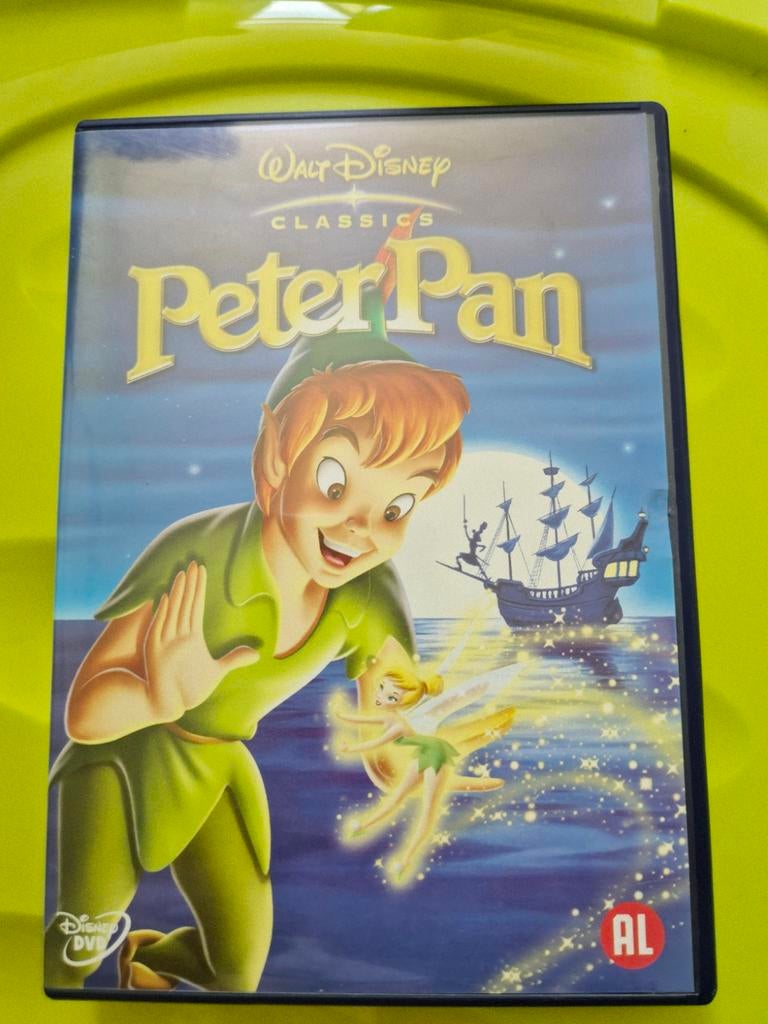 Peter Pan Disney dvd, Ophalen