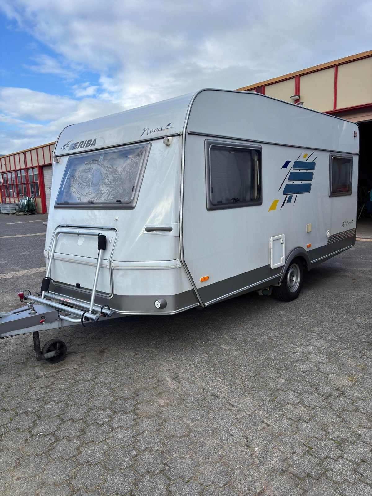 Eriba Nova , mover , boiler, Caravans en Kamperen, Vast bed, Rondzit, Kachel, Particulier