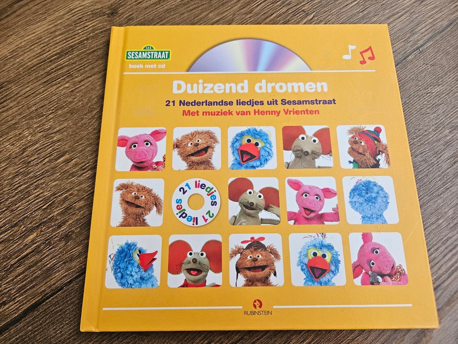 Sesamstraat Duizend Dromen - 21  liedjes uit Sesamstraat, Inclusief doosje, Luisterboek, Ophalen of Verzenden, Zo goed als nieuw
