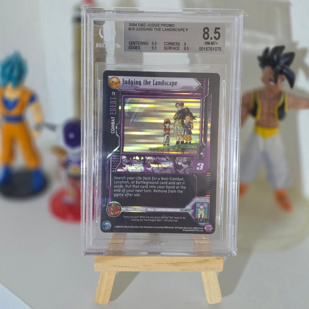 Dragonball GT judge kaart bgs 8.5, Ophalen of Verzenden, Gebruikt, Losse kaart, Foil
