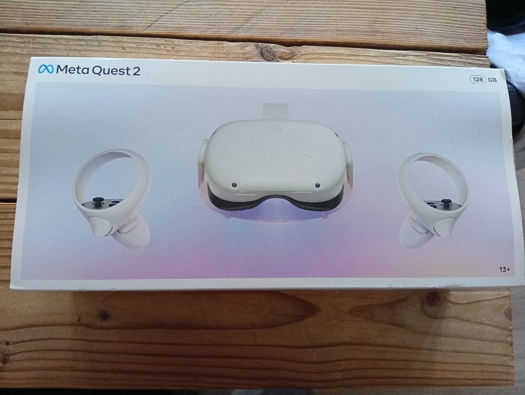 Meta quest 2 oculus 128GB, Ophalen, Gebruikt, VR-bril, Overige platformen