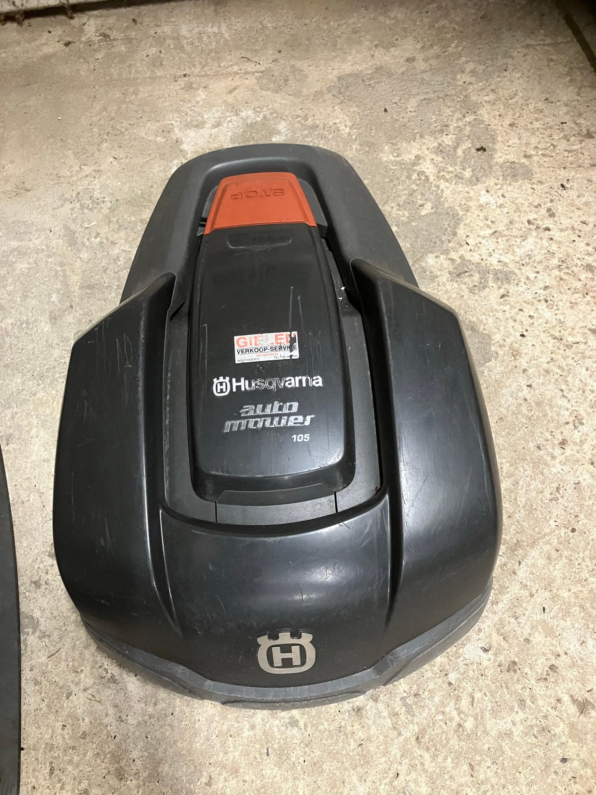 Husqvarna Automower 105 - Gebruikte Robotmaaier, Ophalen, Gebruikt, Minder dan 20 cm