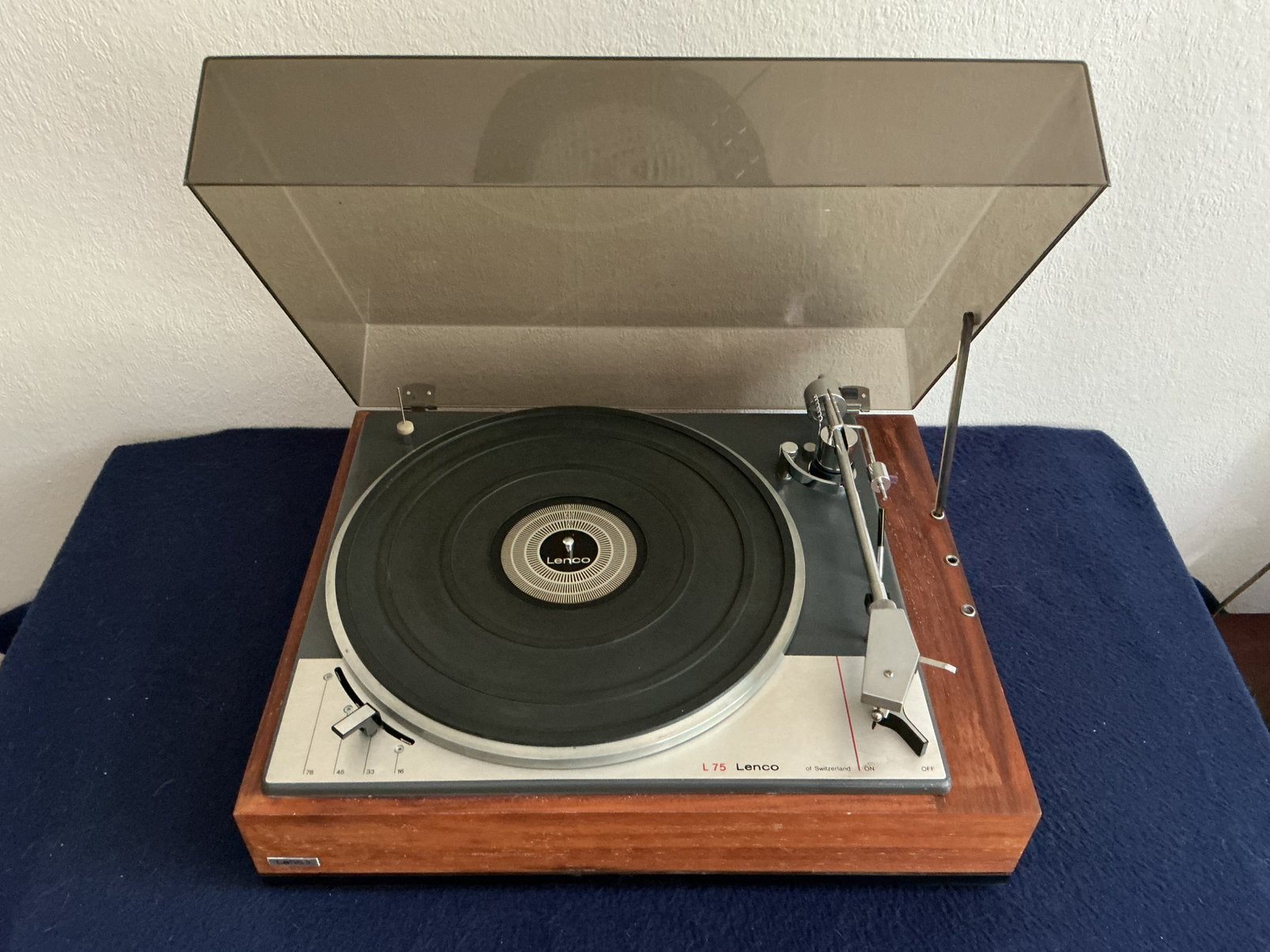 LENCO L75, Gebruikt, Pitch-regelaar, Platenspeler, Ophalen