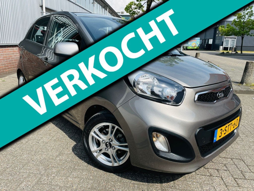 Kia Picanto 1.2 CVVT ISG Comfort Pack AIRCO TREKHAAK 14"LMV, Voorwielaandrijving, Euro 5, 86 pk, Gebruikt