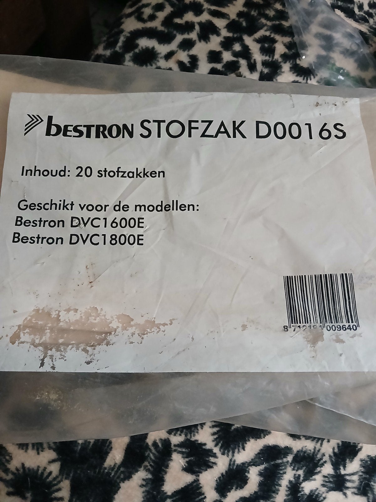 Stofzuigers zak 11 stuks opruimen bestron merk, Witgoed en Apparatuur, Ophalen