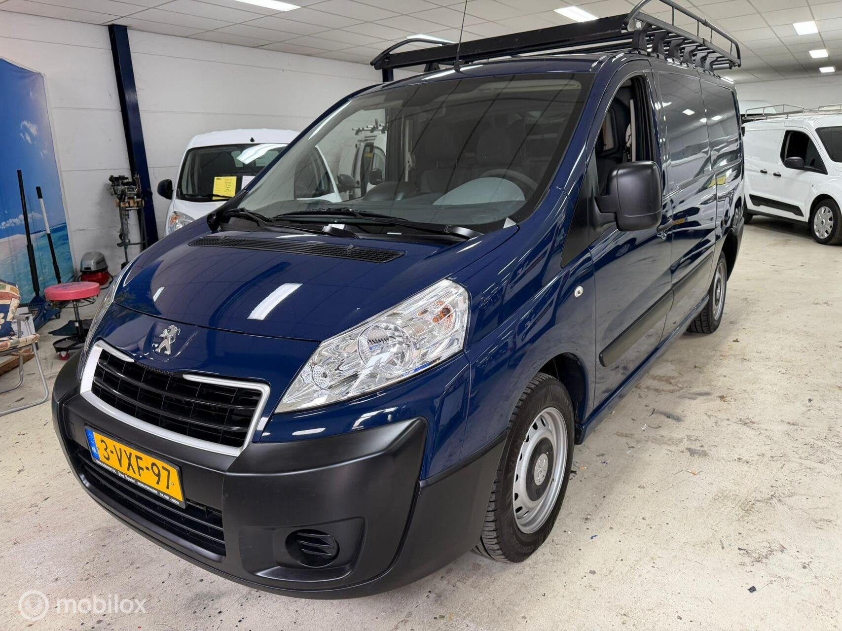 Peugeot Expert 2.0 HDI L2H1 Airco Imperiaal, Auto's, Euro 5, Gebruikt, 4 cilinders, Blauw