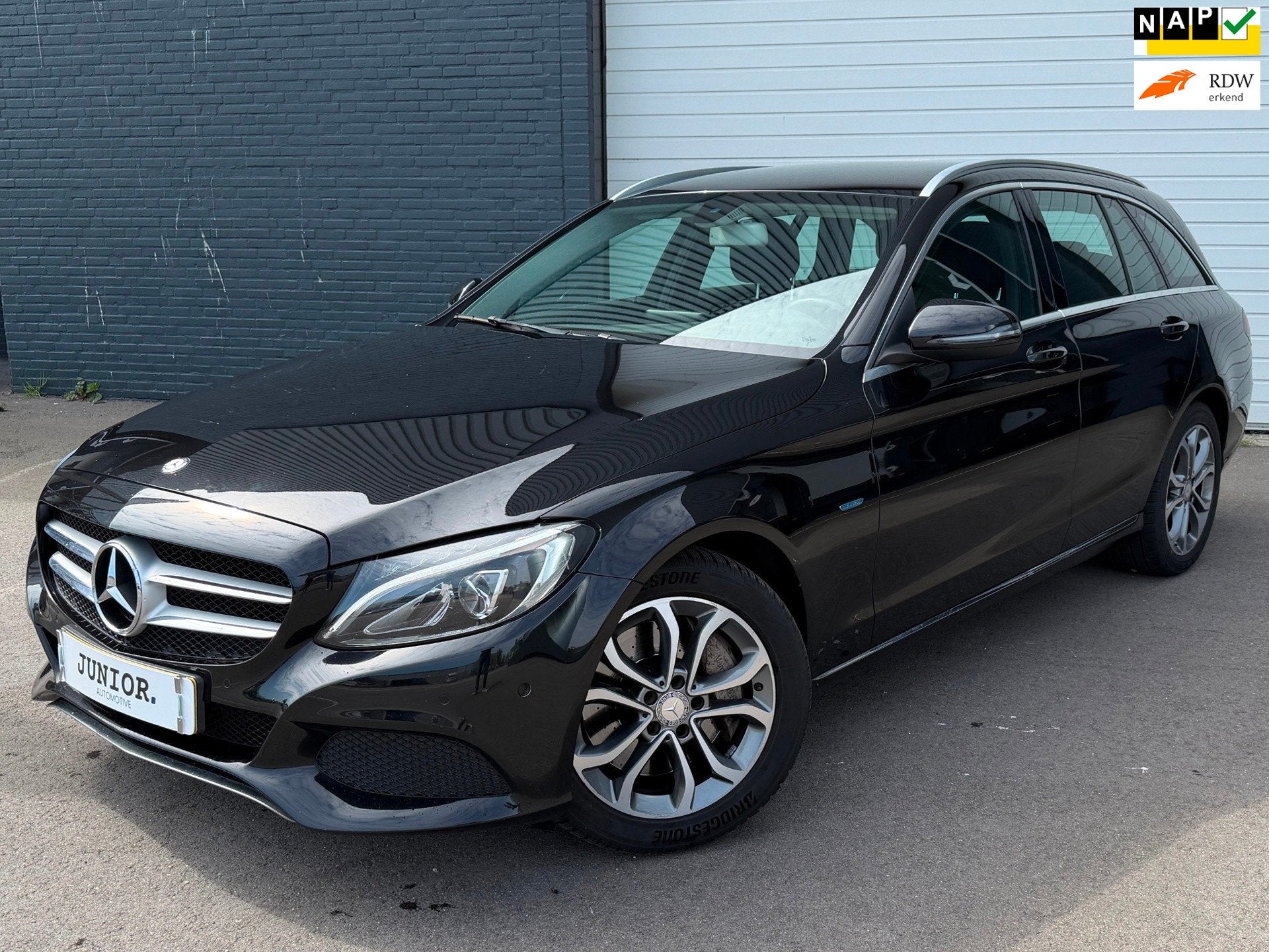 Mercedes-Benz C-klasse Estate 350 e Lease Edition CRUISE/LED, Auto's, Mercedes-Benz, Automaat, Achterwielaandrijving, Gebruikt