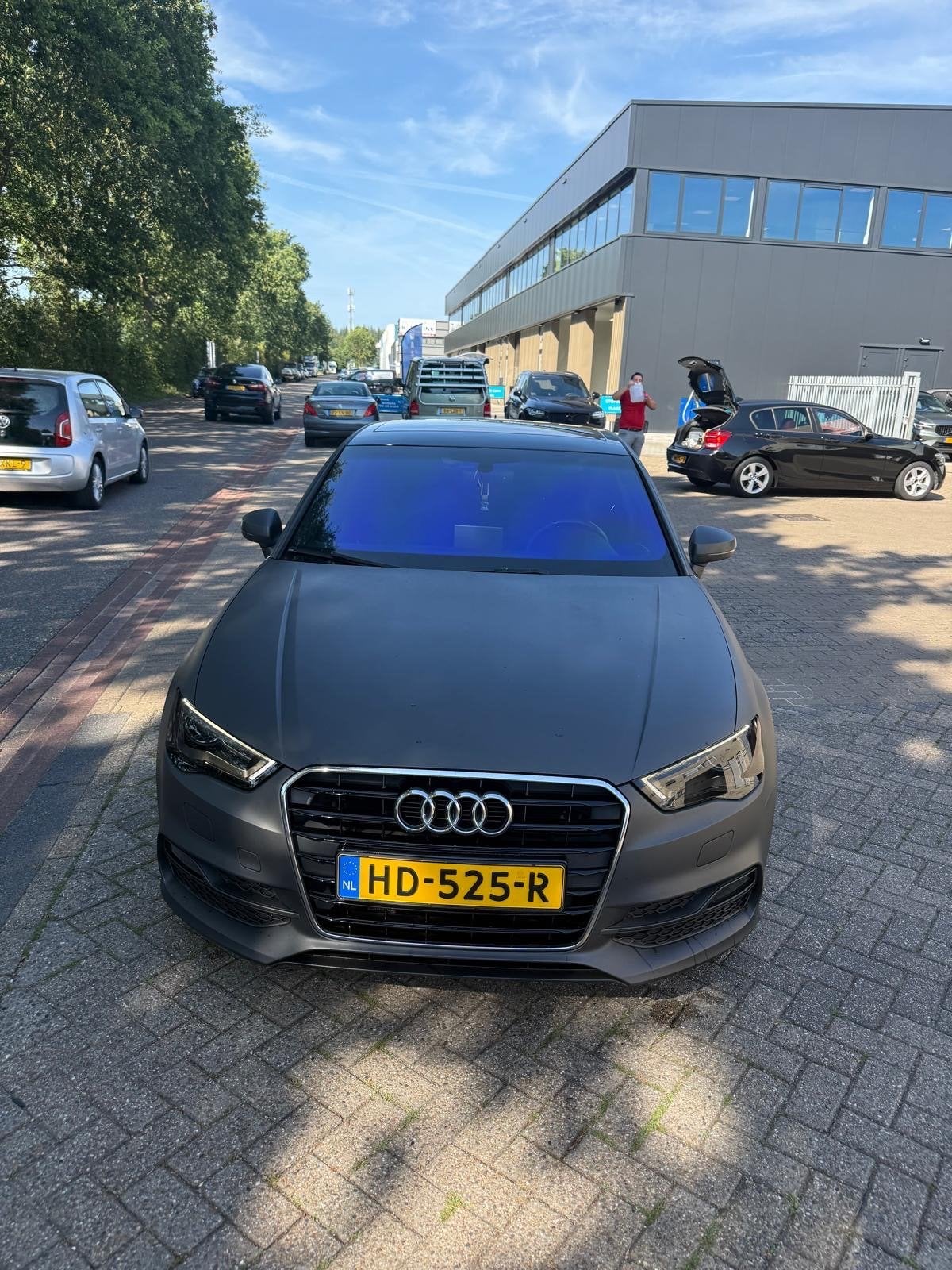 Audi A3 1.4TFSI 110KW COD Sedan S-tr 2015 Blauw, 1225 kg, 4 cilinders, Blauw, Leder en Stof