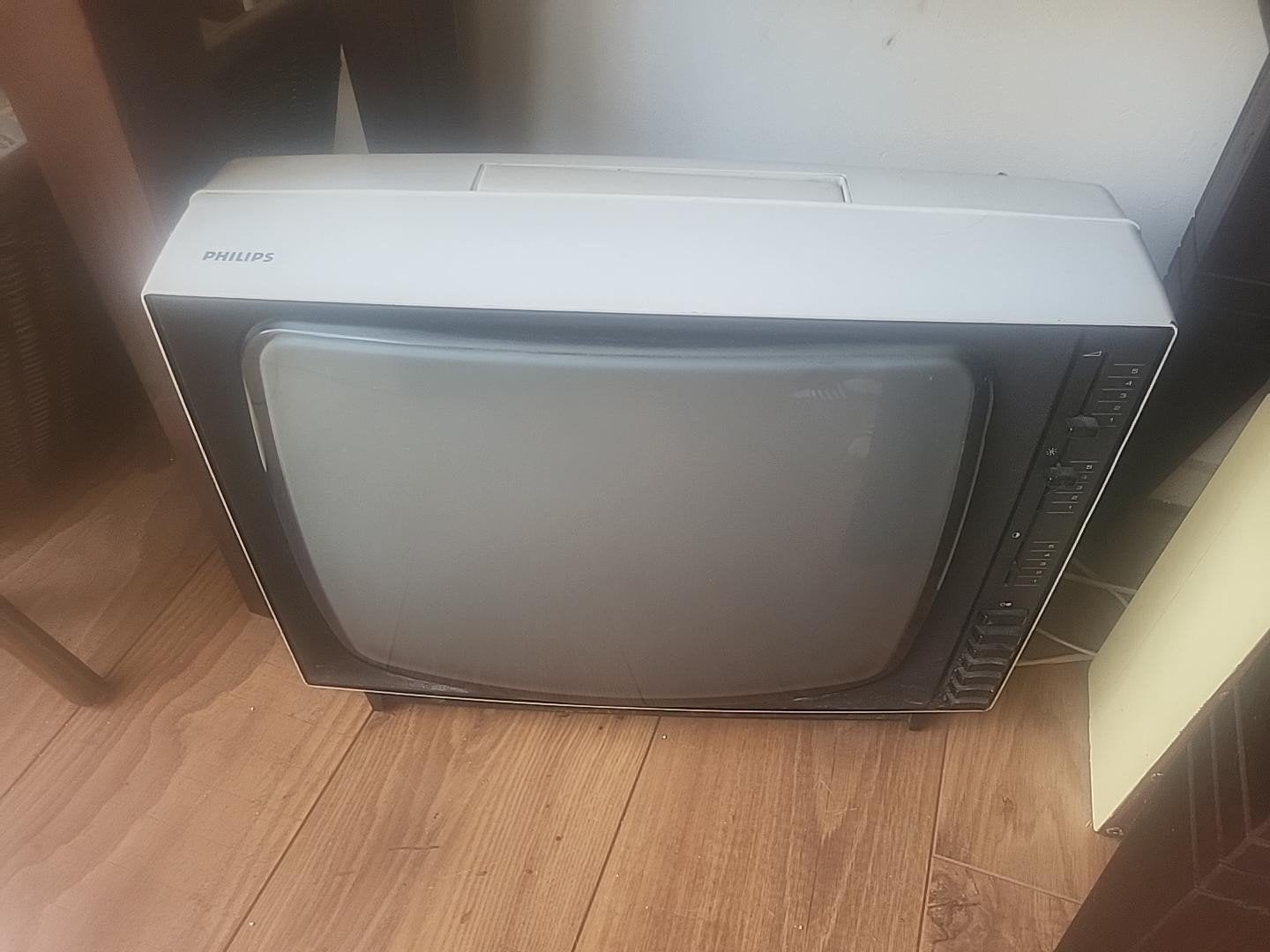 Vintage Philips TV (defect), Ophalen