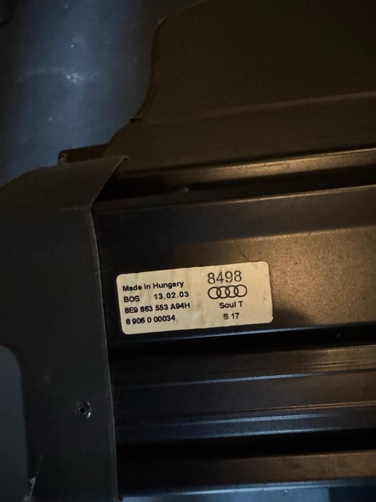 Audi A4 Avant B6/B7 Kofferraumrollohoes Bagageafdekking, Auto-onderdelen, Interieur en Bekleding, Ophalen, Gebruikt, Audi