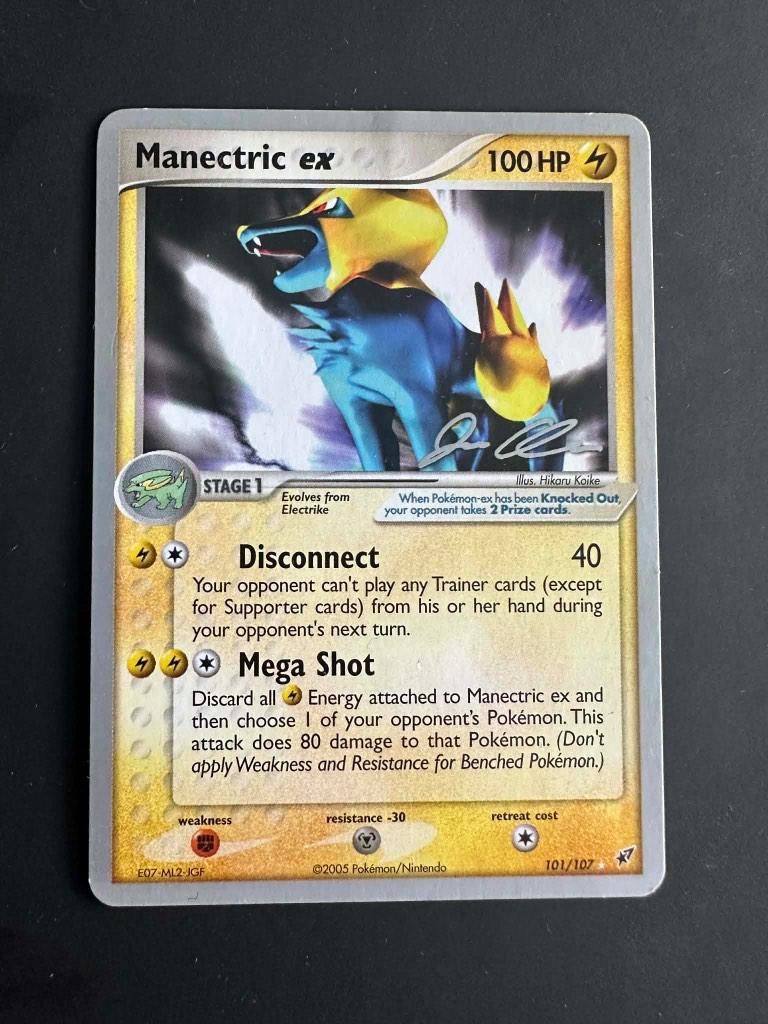Manectric ex World Championships 2006, Ophalen of Verzenden, Gebruikt, Losse kaart
