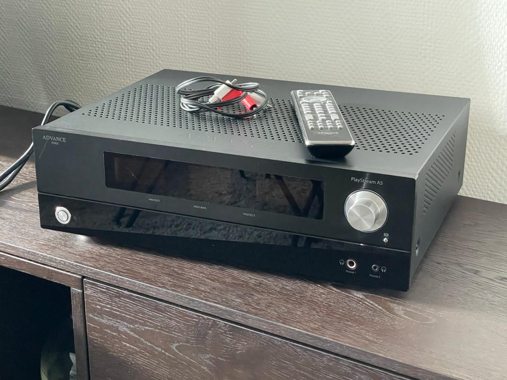 Advance Paris PlayStream A5 - Geïntegreerde Versterker, Audio, Tv en Foto, Versterkers en Receivers, Zo goed als nieuw, 60 tot 120 watt