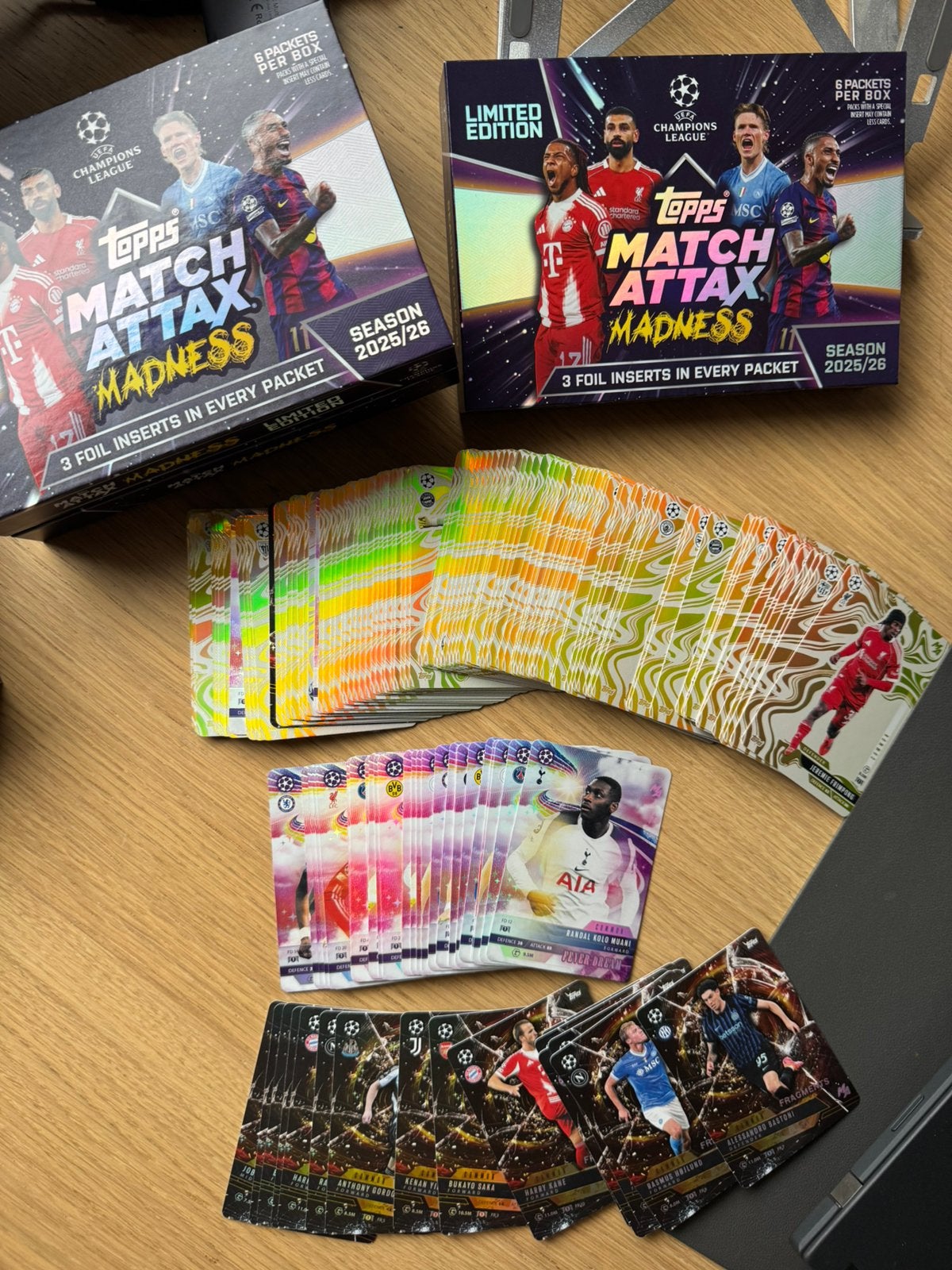 Topps Voetbal Match Attax Madness 2025/2026, Ophalen of Verzenden, Nieuw, Meerdere plaatjes