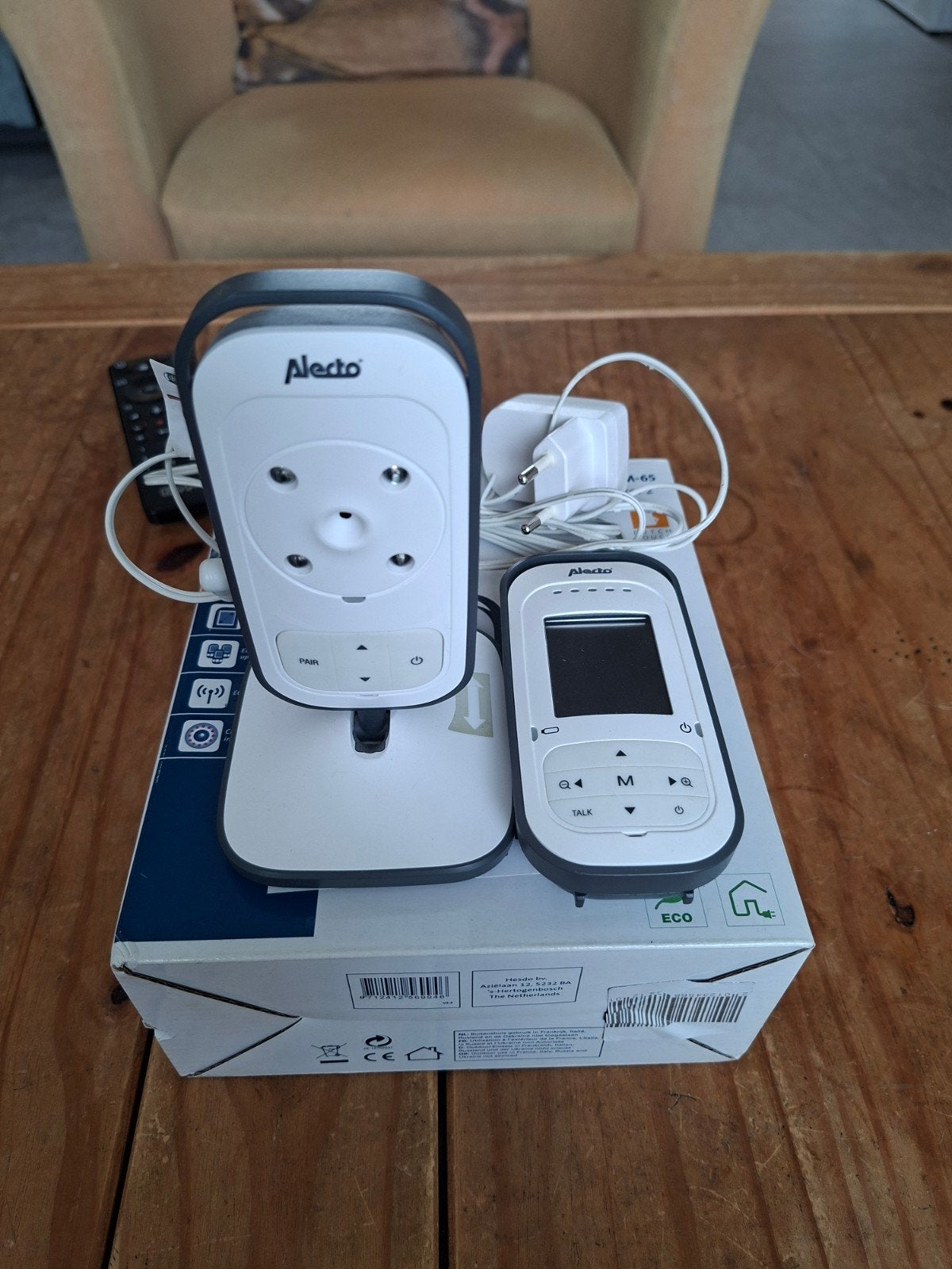 Alecto DVM-65 Video baby monitor, Ophalen of Verzenden, 250 meter of meer