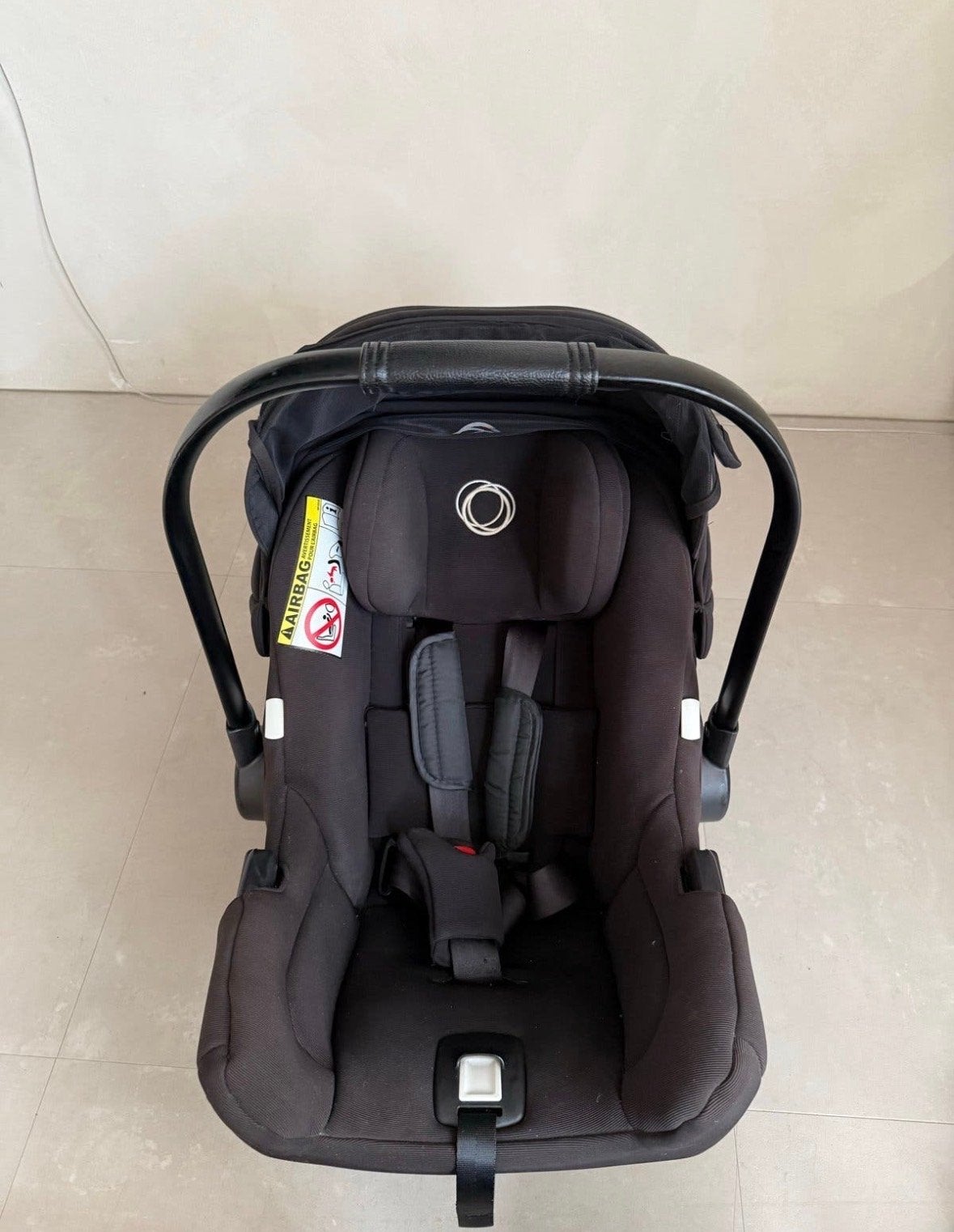 Bugaboo turtle by Nuna autostoel met newborn insert, Kinderen en Baby's, Autogordel of Isofix, Gebruikt, Zijbescherming, 0 t/m 13 kg