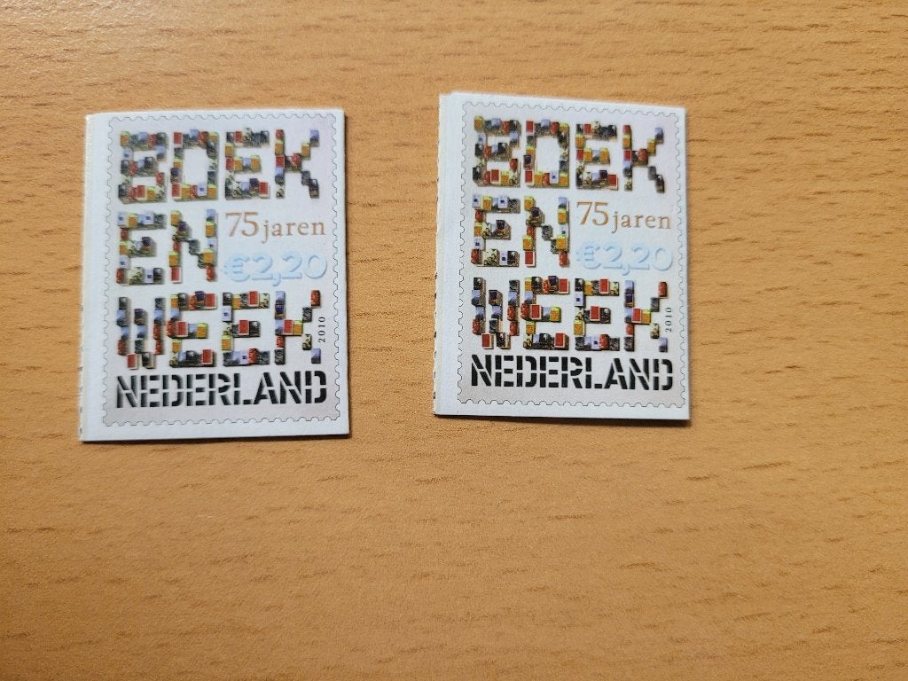 Boekenweek 2010, Postzegels en Munten, Verzenden, Na 1940, Postfris
