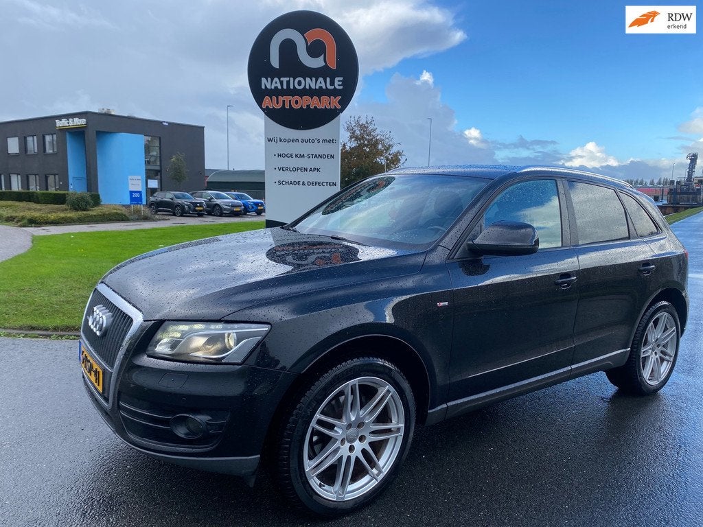 Audi Q5 2009 * 2.0 TFSI quattro * AUTOMAAT * CLIMA * VOLLEDE, Auto's, Audi, Automaat, Gebruikt, 4 cilinders, Zwart