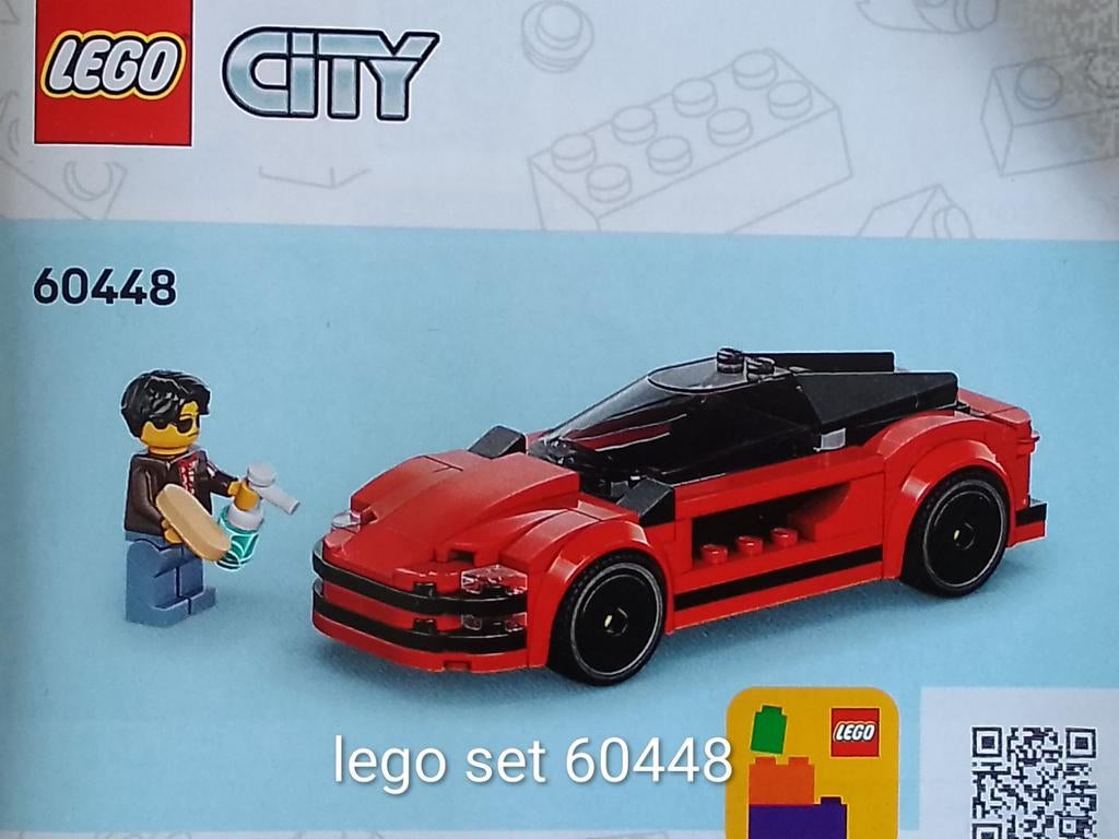 Lego City sportauto 60448, Ophalen