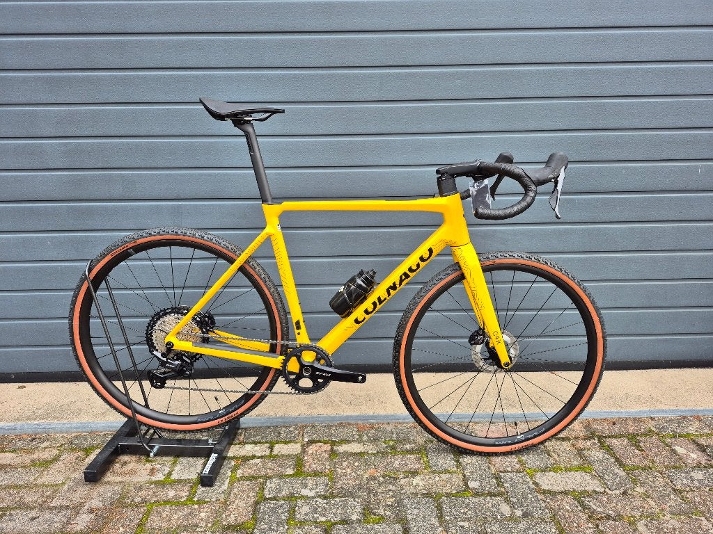 Colnago G4X GRX RX822 1x12 NIEUW! -Carbon Gravelbike – Geel, Carbon, 10 tot 15 versnellingen, Nieuw, 53 tot 57 cm