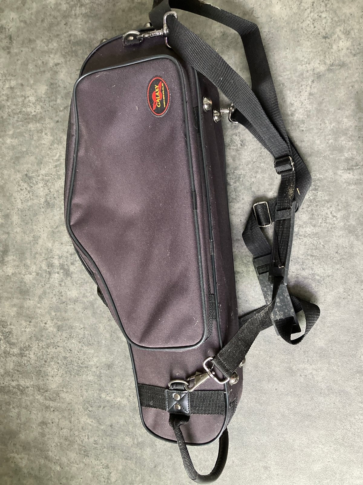 Altsaxofoon koffer met rugbanden - Hardcase, Muziek en Instrumenten, Ophalen, Gebruikt, Saxofoon