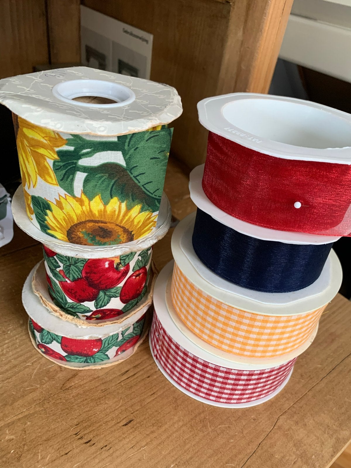 Grote collectie linten, Gebruikt, Textiel, Meerkleurig, Ophalen of Verzenden