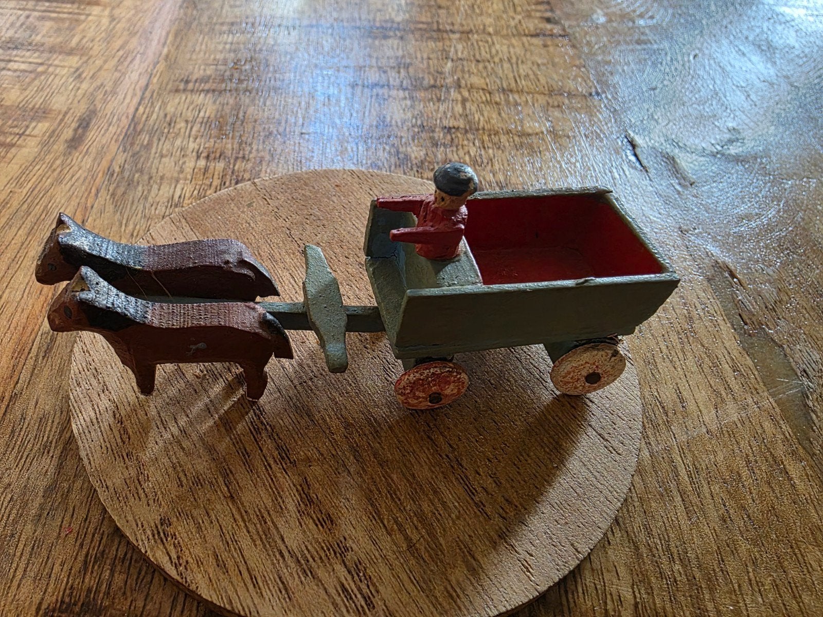 Vintage houten speelgoed, Antiek en Kunst, Ophalen of Verzenden