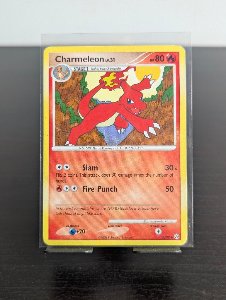 Charmeleon Lv.31 (AR 35) & Pachirisu Lv.25 (MD 43), Ophalen of Verzenden, Gebruikt, Meerdere kaarten