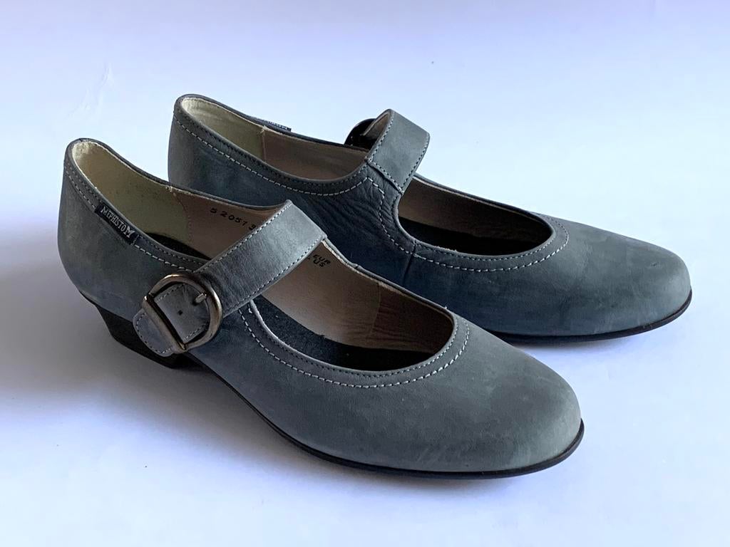 Mephisto damesschoenen maat 38,5, Kleding | Dames, Schoenen, Ophalen of Verzenden, Zo goed als nieuw, Grijs, Schoenen met lage hakken