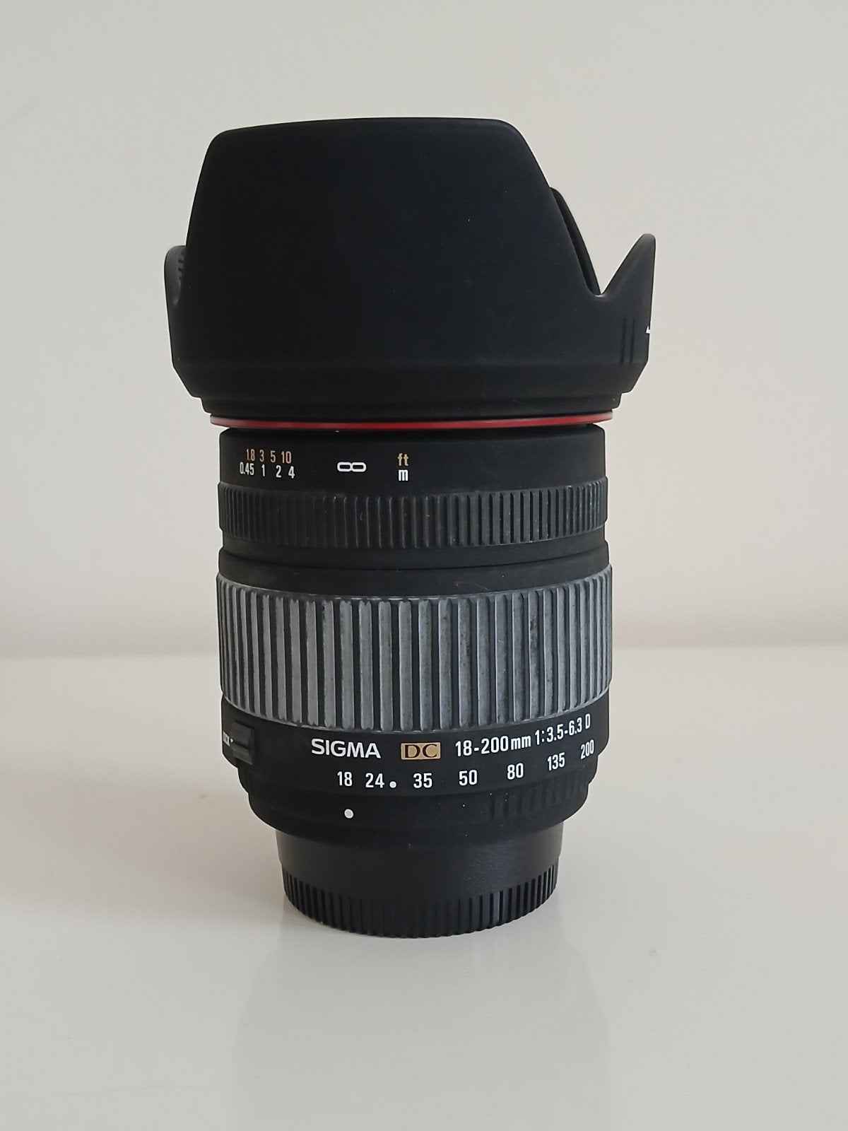 Nikon. Sigma 18-200mm, Audio, Tv en Foto, Fotografie | Lenzen en Objectieven, Ophalen of Verzenden, Zo goed als nieuw, Telelens