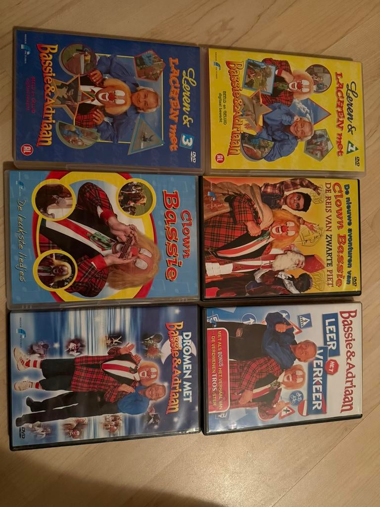 Bassie en Adriaan, Cd's en Dvd's, VHS | Kinderen en Jeugd, Ophalen, Alle leeftijden, Kinderprogramma's en -films, Overige typen