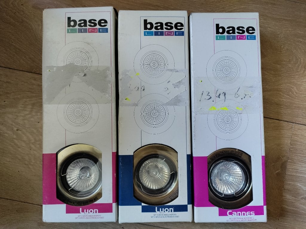 Inbouwspots nieuw, Ophalen of Verzenden, Nieuw, Metaal of Aluminium, Plafondspot of Wandspot