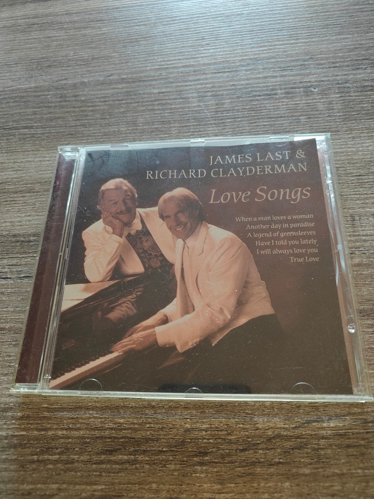 James Last & Richard Clayderman - Love Songs CD, Overige genres, Ophalen of Verzenden, Zo goed als nieuw, Inclusief doosje