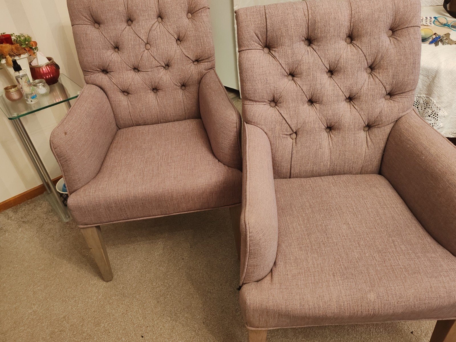 2 stoelen - Ideaal voor kleine ruimtes, Ophalen