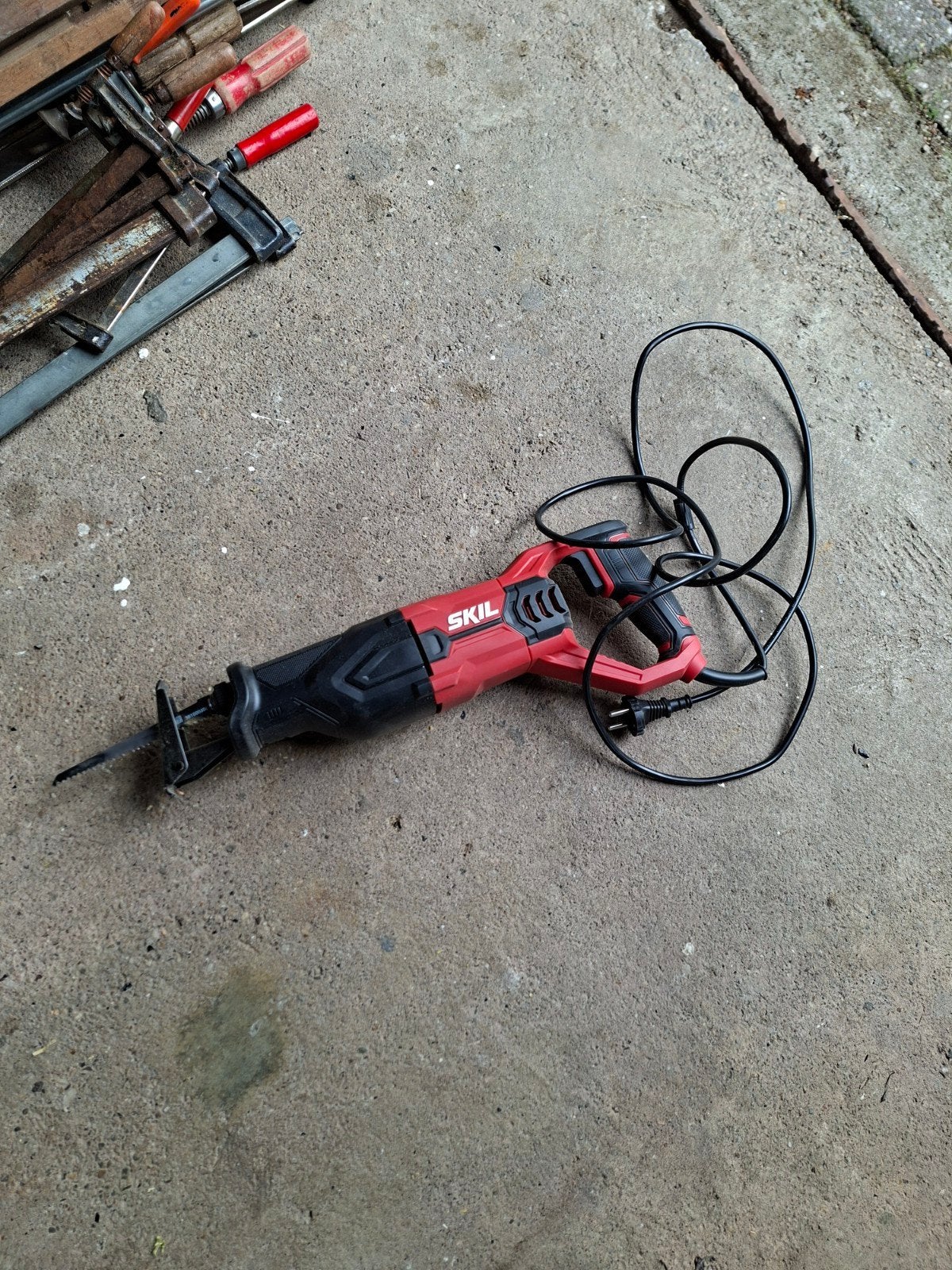 Skil zaag., Ophalen of Verzenden, 1200 watt of meer, 30 tot 70 mm