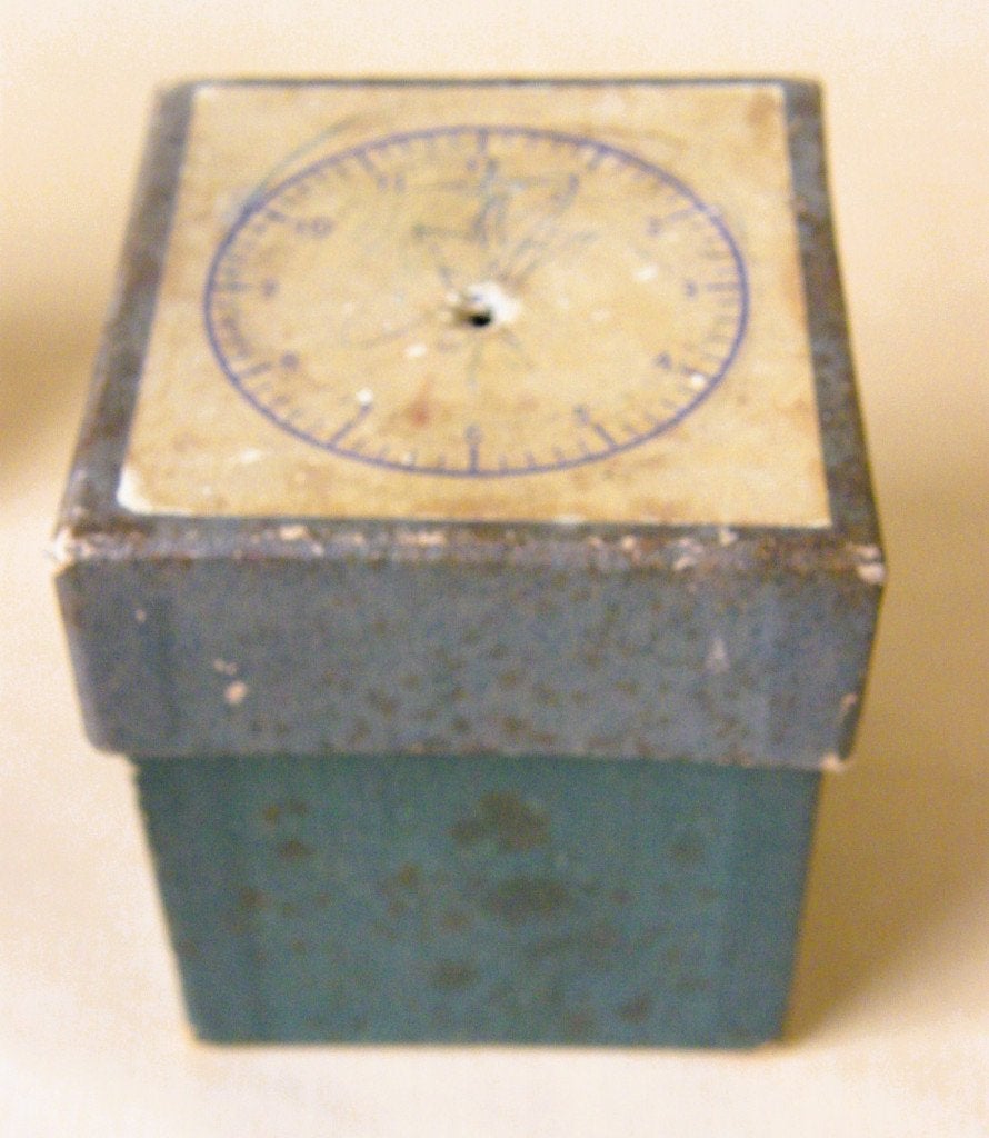 4 Oude klok stempels, Ophalen of Verzenden