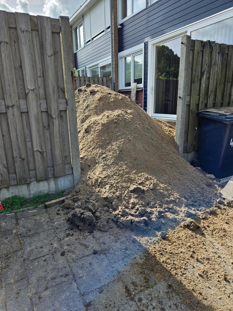 Gratis zand ophalen, Tuin en Terras, Zand, Ophalen of Verzenden, Gebruikt, Ophoogzand