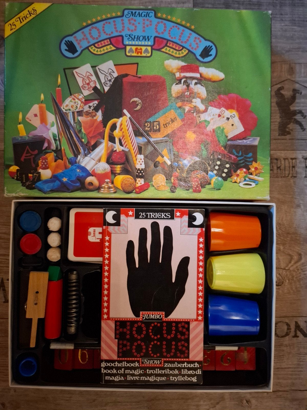 goocheldoos vintage, Ophalen, Gebruikt