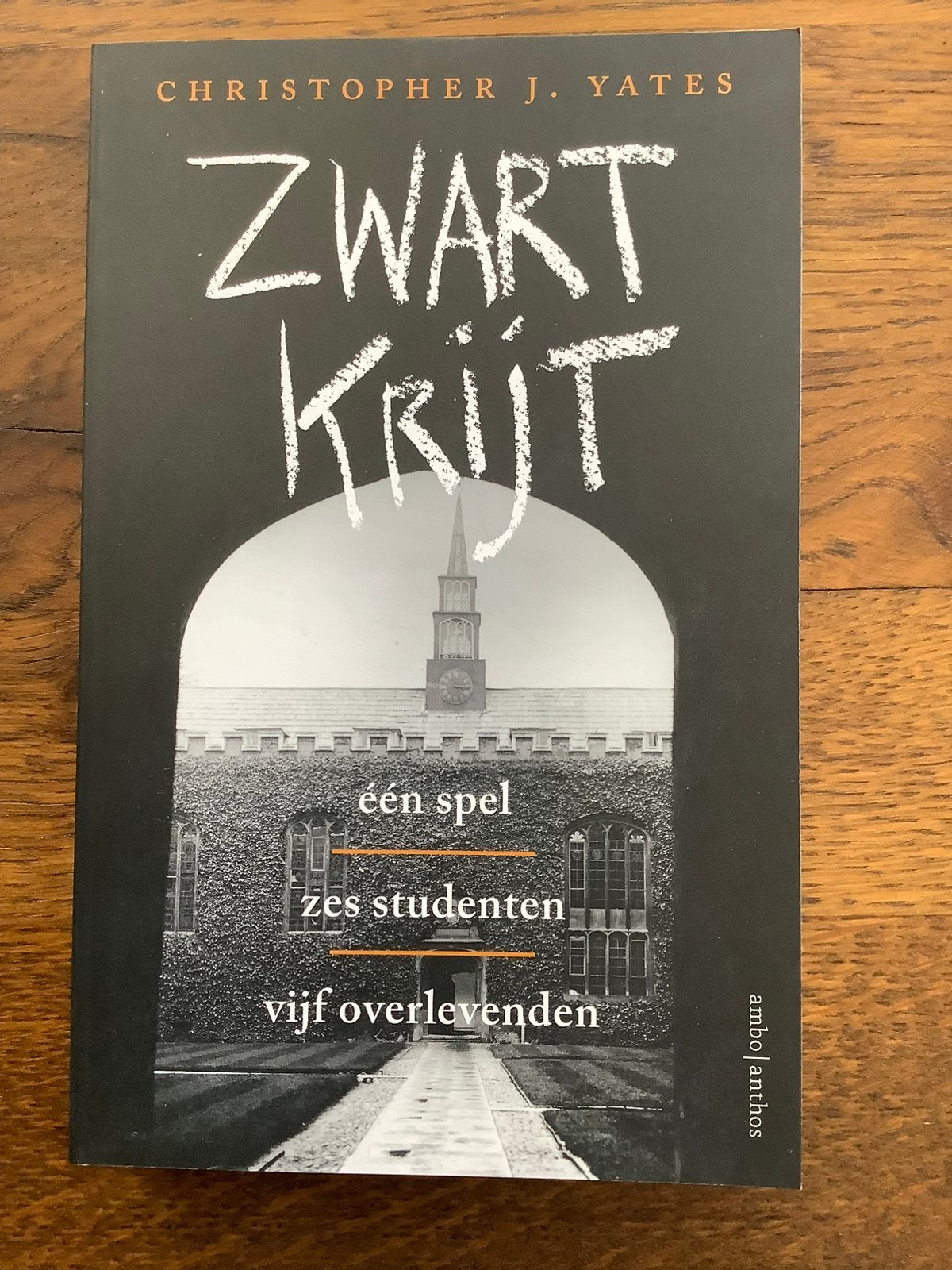 Zwart krijt Christopher J. Yates Ongelezen, Ophalen of Verzenden, Nieuw, J. Yates