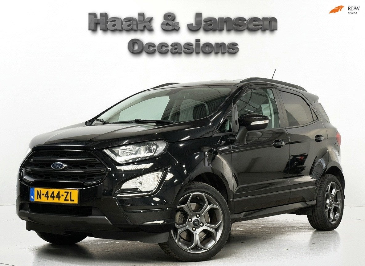 Ford EcoSport 1.0 EcoBoost ST-Line Black - Keyless - Camera, 125 pk, Gebruikt, Euro 6, Ecosport