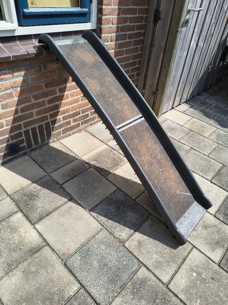 Loopplank voor dieren, Ophalen, Gebruikt