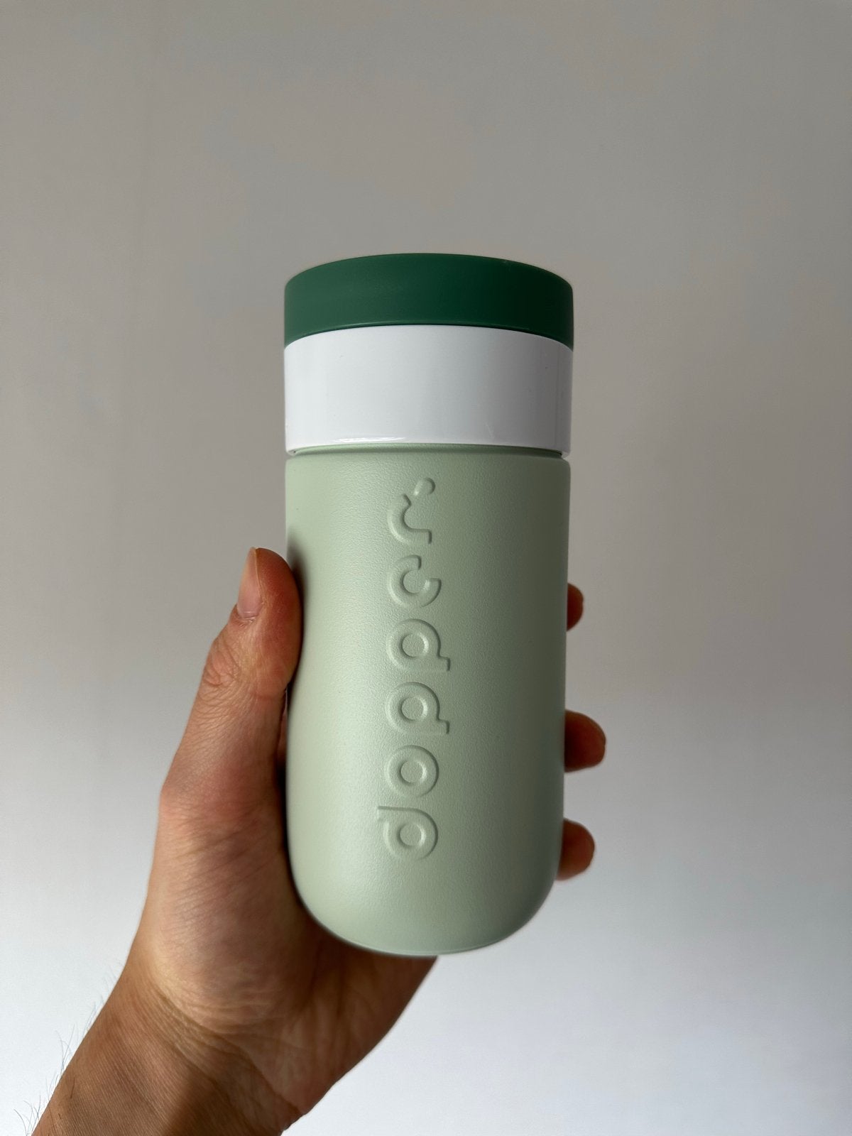 Dopper 300ml Nieuwe Insulated travel mug - Groen, Ophalen of Verzenden, Zo goed als nieuw, Metaal, Overige merken
